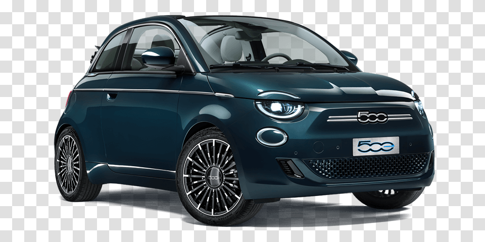 The New Fiat 500 La Prima Electric Car Fiat Fiat 500 La Prima 2021, Vehicle, Transportation, Sedan, Tire Transparent Png