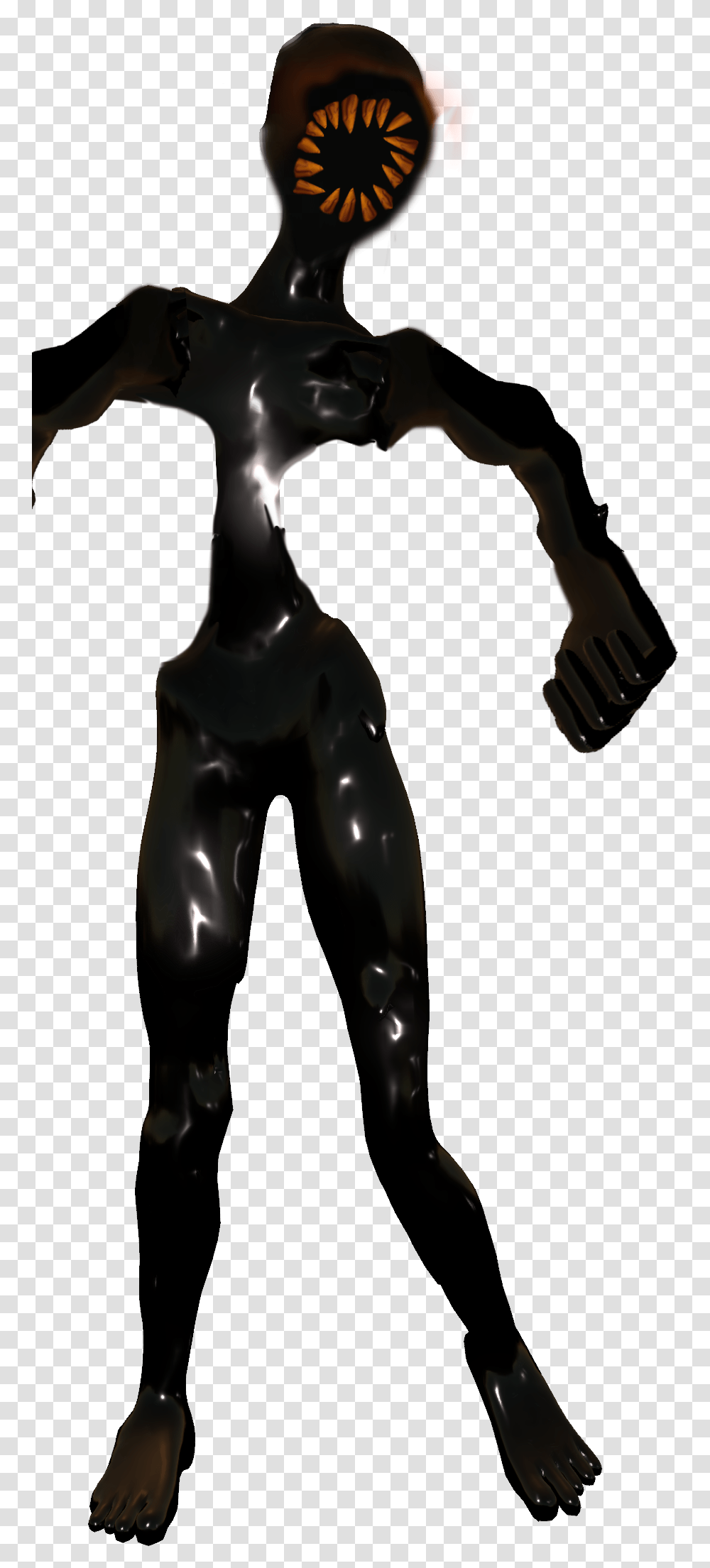 The New Generation Bendy And The Ink Machine Stalker, Sculpture, Statue, Person Transparent Png