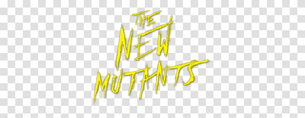 The New Mutants Full Movie Online 2020 Free Watch & Download New Mutants Logo, Text, Calligraphy, Handwriting, Alphabet Transparent Png