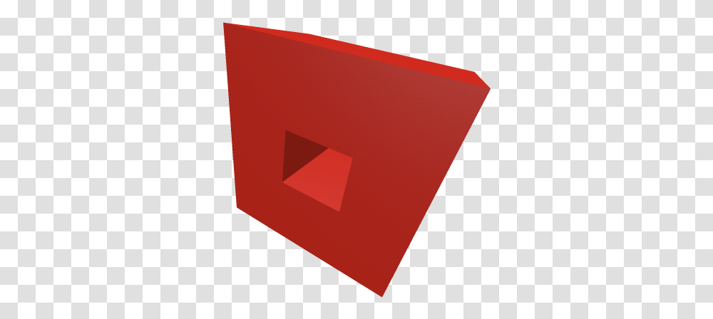 The New Roblox Icon In 3d Red Flag, Cushion, File Folder, File Binder Transparent Png