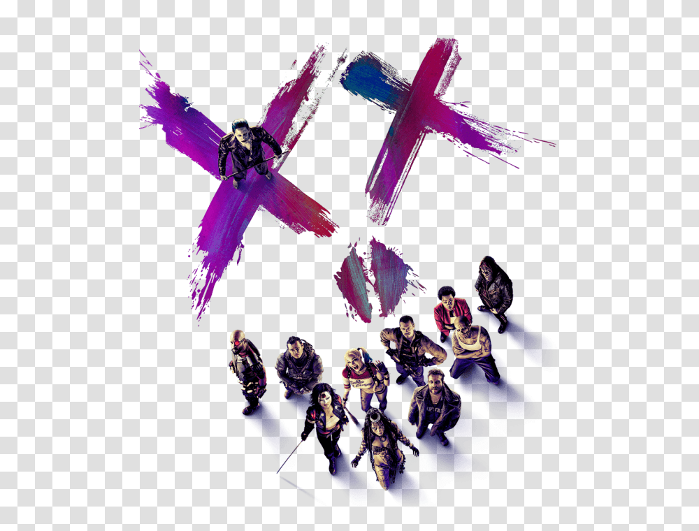 The New Suicide Squad Trailer Needs To Be Watched On Repeat, Person, Purple, Animal, People Transparent Png