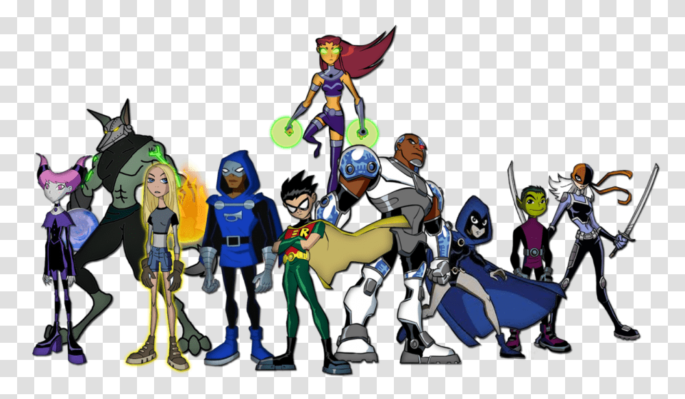 The New Teen Titans, Helmet, Apparel, Person Transparent Png