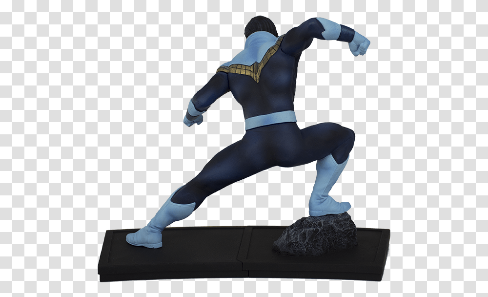 The New Teen Titans Nightwing Statue Exclusive Superhero, Person, Ninja, Leisure Activities, Dance Pose Transparent Png