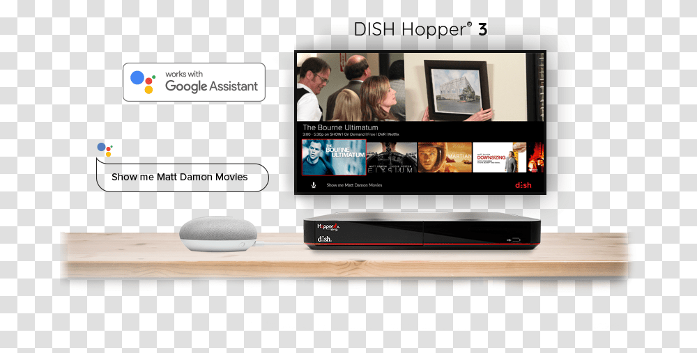 The New Voice Remote With The Google Assistant Entertainment Center, Person, Monitor, Screen, Electronics Transparent Png