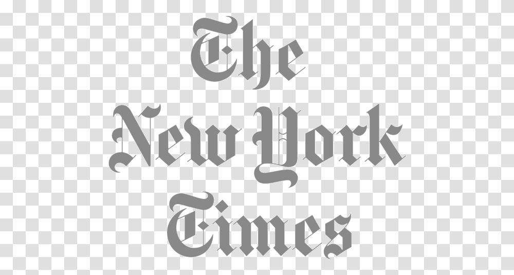 The New York Times Logo New York Times, Alphabet, Letter, Handwriting Transparent Png