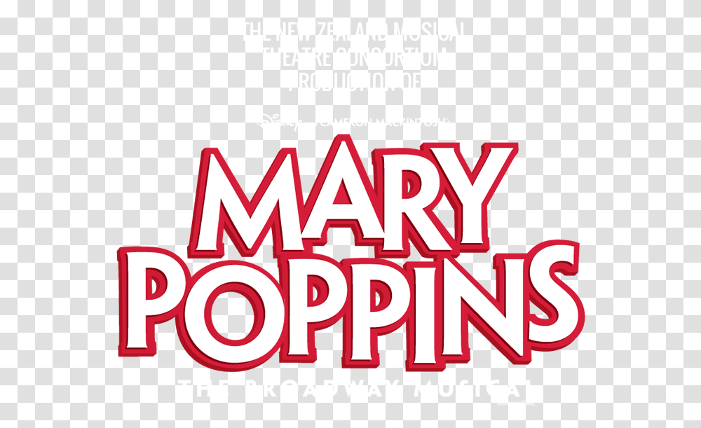 The New Zealand Musical Theatre Consortium Production Mary Logo Mary Poppins, Advertisement, Poster, Flyer, Paper Transparent Png