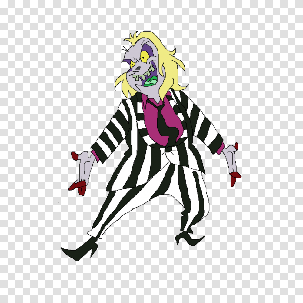 The Newest Beetlejuice Stickers, Performer, Person, Human, Clown Transparent Png