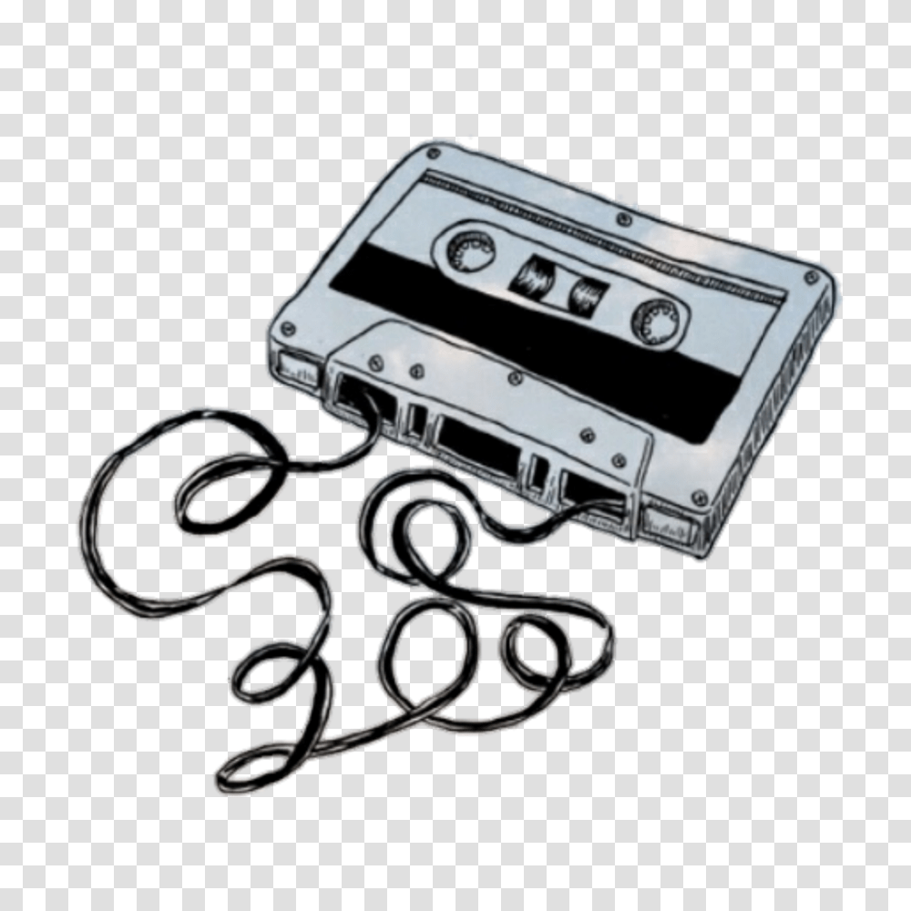 The Newest Cassette Tapes Stickers, Electronics Transparent Png