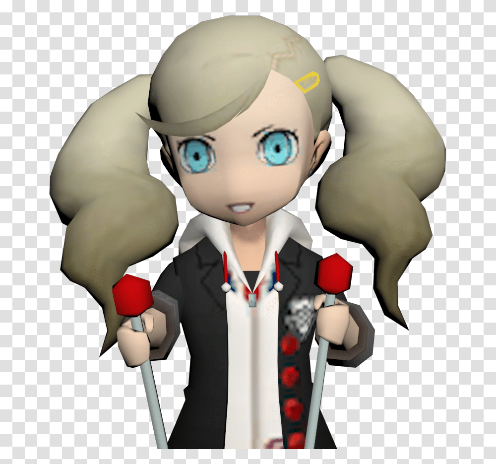 The Newest Discovery Made Through Persona Q Persona 5, Figurine, Toy, Human, Doll Transparent Png