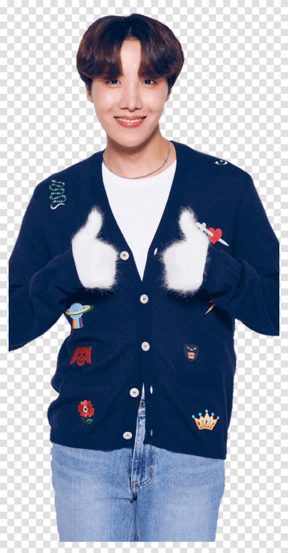 The Newest Jhope Bts Jung Hoseok Stickers, Apparel, Sweater, Sleeve Transparent Png