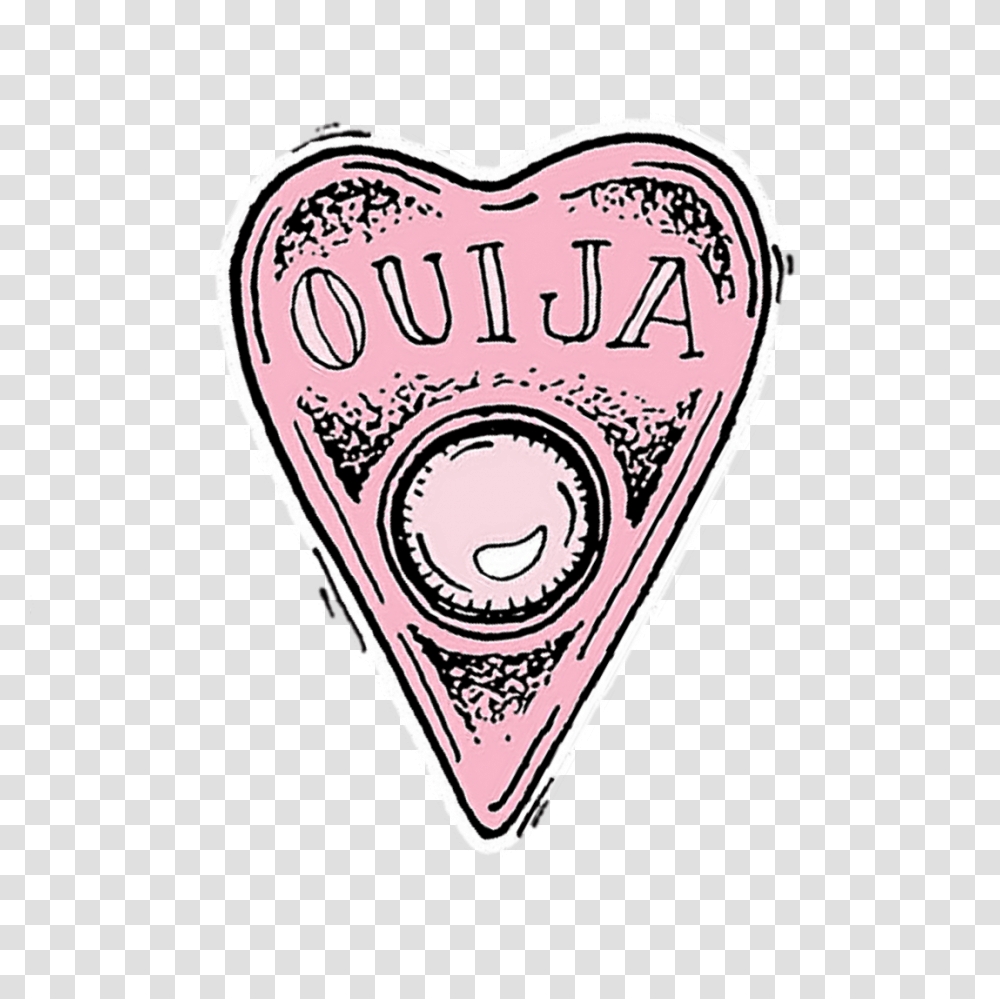 The Newest Ouija Board Stickers, Heart, Label, Plectrum Transparent Png