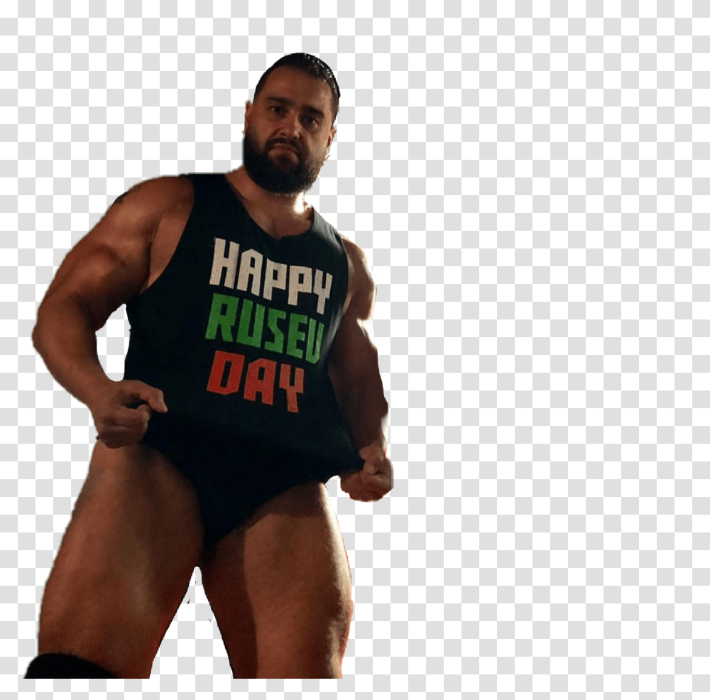 The Newest Rusev Stickers, Person, Human, T-Shirt Transparent Png