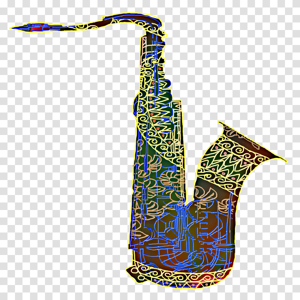 The Newest Saxophone Stickers, Leisure Activities, Musical Instrument Transparent Png