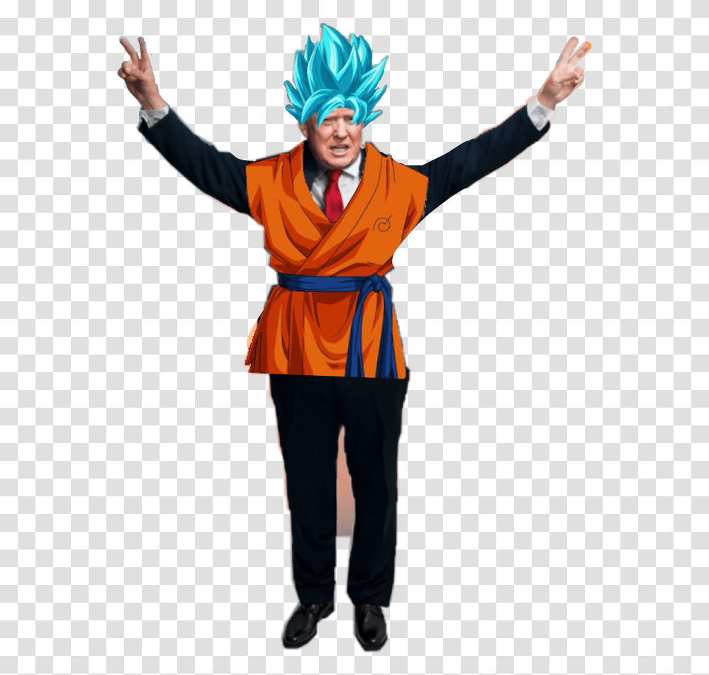 The Newest Ssj Stickers, Person, Human, Costume Transparent Png