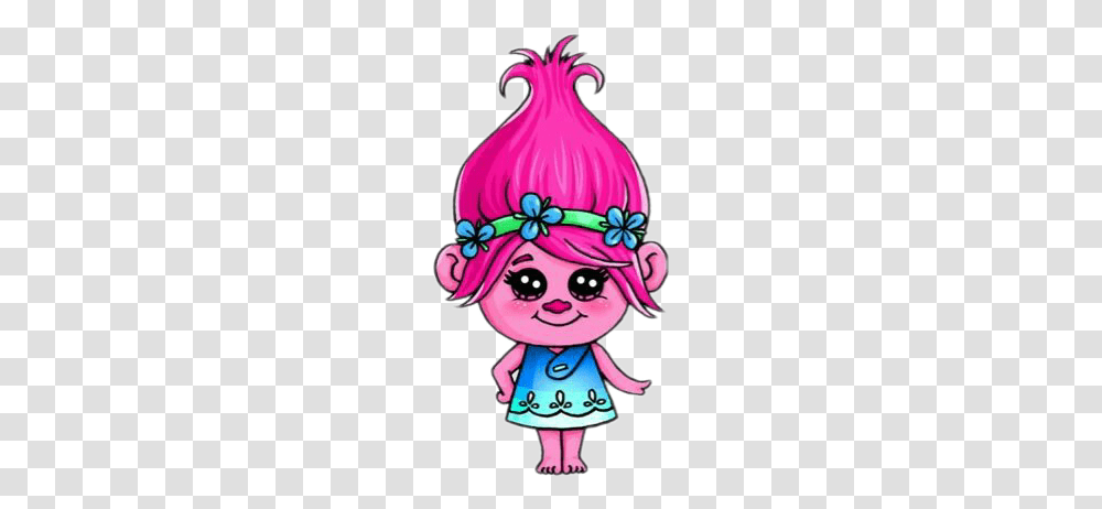 The Newest Trolls Stickers, Face, Drawing Transparent Png