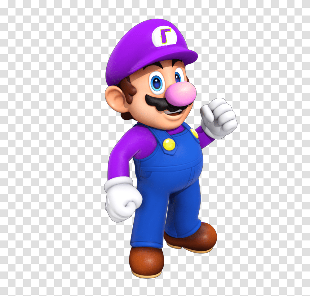 The Newest Waluigi Stickers, Super Mario, Person, Human, Toy Transparent Png