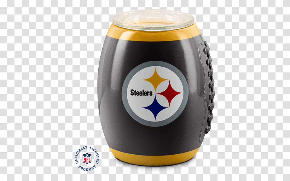 The Nfl Pittsburgh Steelers Scentsy Warmer Football The Scentsy Nfl Warmers Jets, Milk, Beverage, Drink, Alcohol Transparent Png