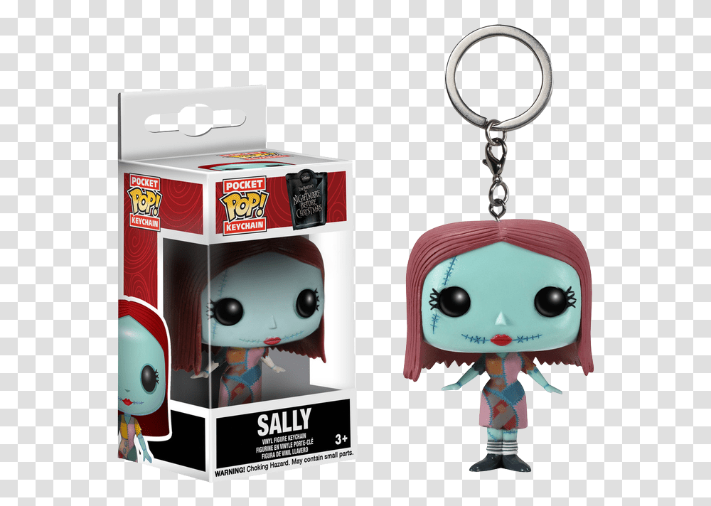 The Nightmare Before Christmas Download Sally Funko Pop Keychain, Pendant, Toy, Accessories, Accessory Transparent Png