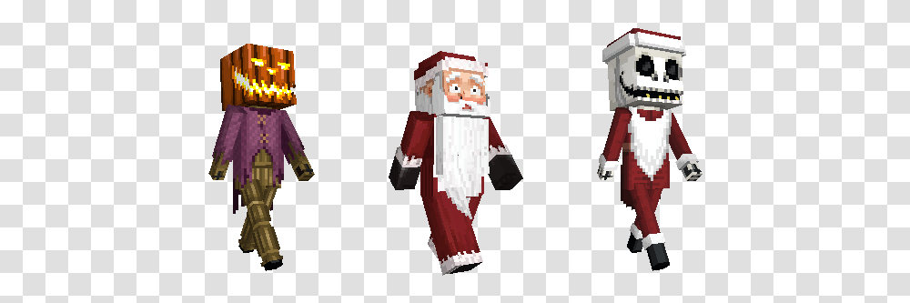 The Nightmare Before Christmas Mash Up Pack Minecraft Cartoon, Lamp, Toy Transparent Png