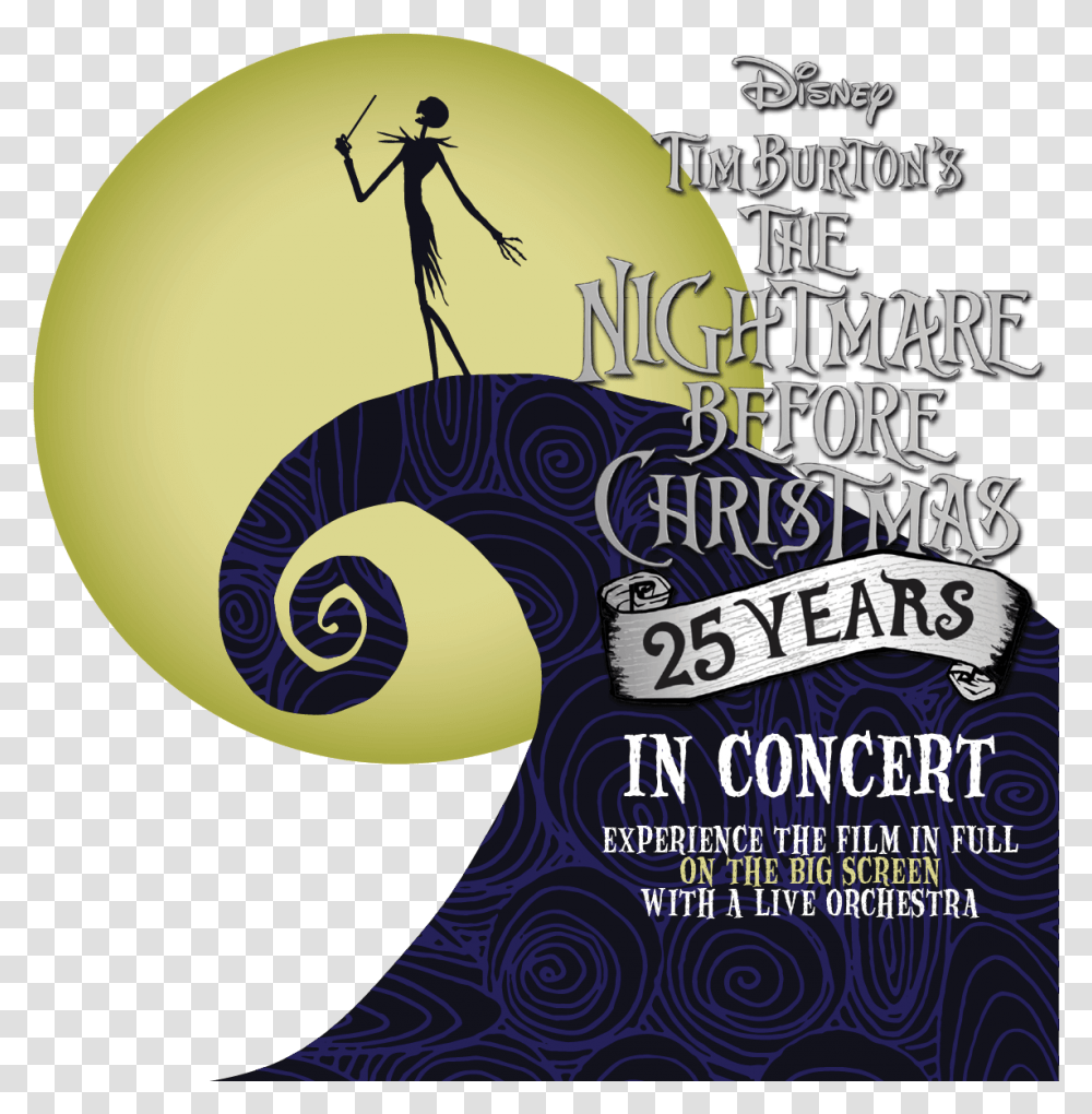 The Nightmare Before Christmas Nightmare Before Christmas Wembley Arena, Poster, Advertisement, Flyer, Paper Transparent Png