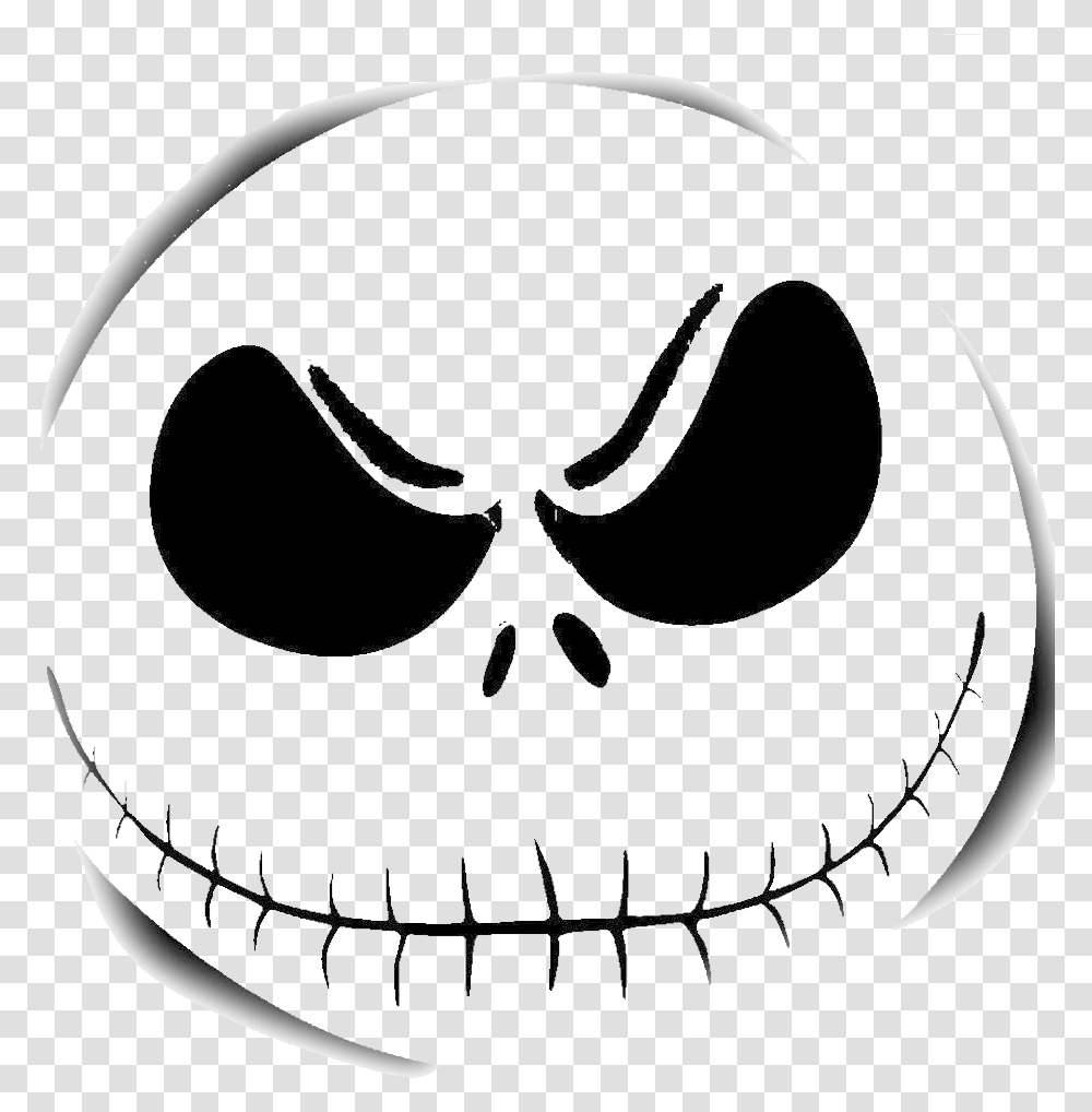 The Nightmare Before Christmas Pumpkin Carving Stencils Jack Transparent Png
