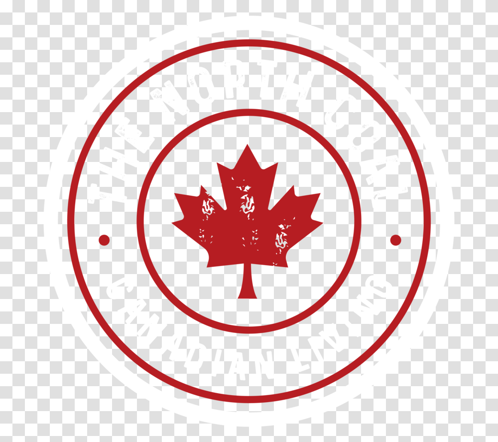 The North Coal Circle Living Canada Flag Sticker, Leaf, Plant, Logo Transparent Png