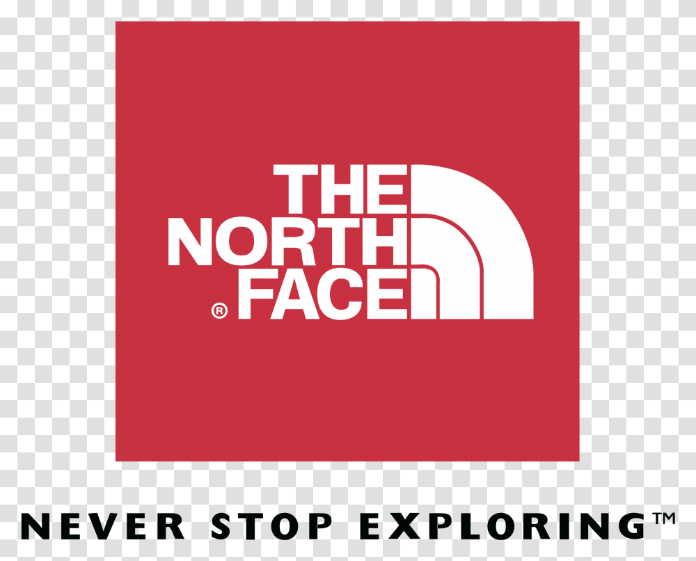 The North Face Logo Scarf Tnf Black North Face Logo Word Banner Label Transparent Png Pngset Com