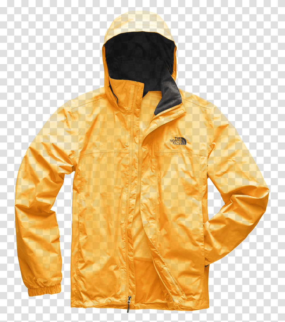 The North Face Men's Resolve 2 Jacket Leopard Yellow The North Face, Apparel, Coat, Raincoat Transparent Png