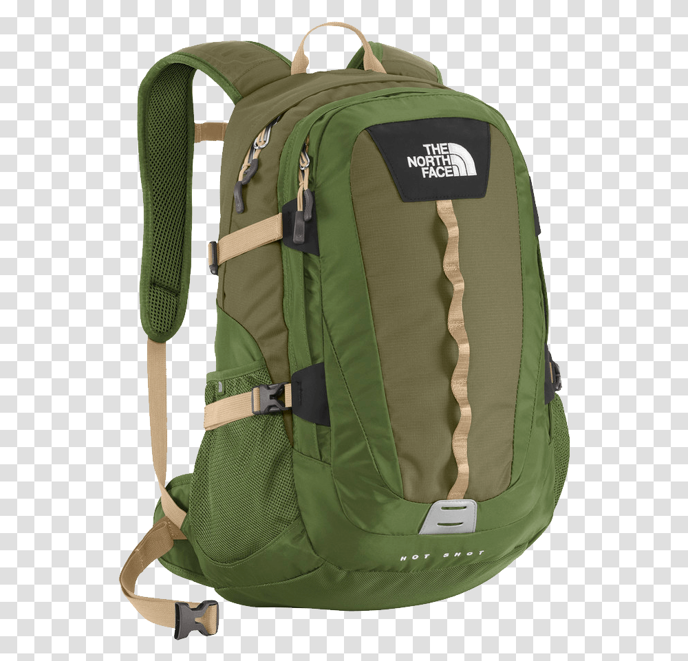 The Northface Green Backpack Background North Face Backpack, Bag Transparent Png