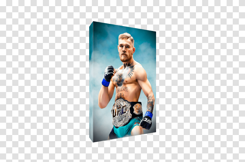 The Notorious Mma Champ Conor Mcgregor Poster Photo Painting, Skin, Person, Human, Sport Transparent Png