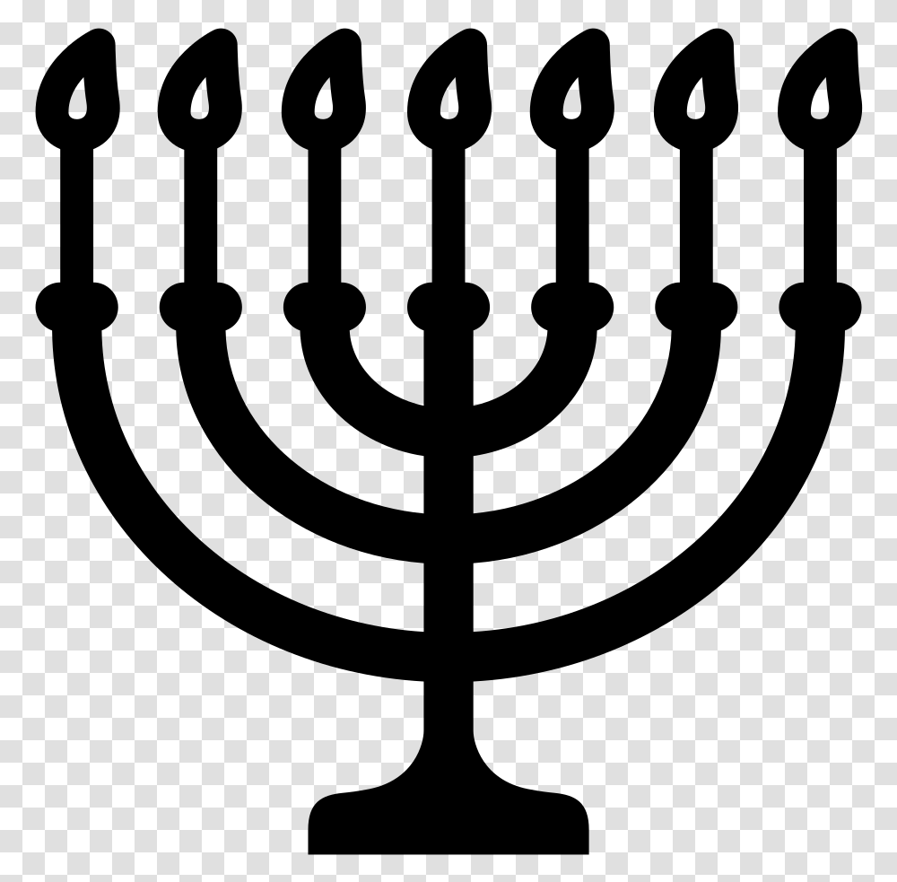 The Noun Project Menorah Icon, Gray, World Of Warcraft Transparent Png