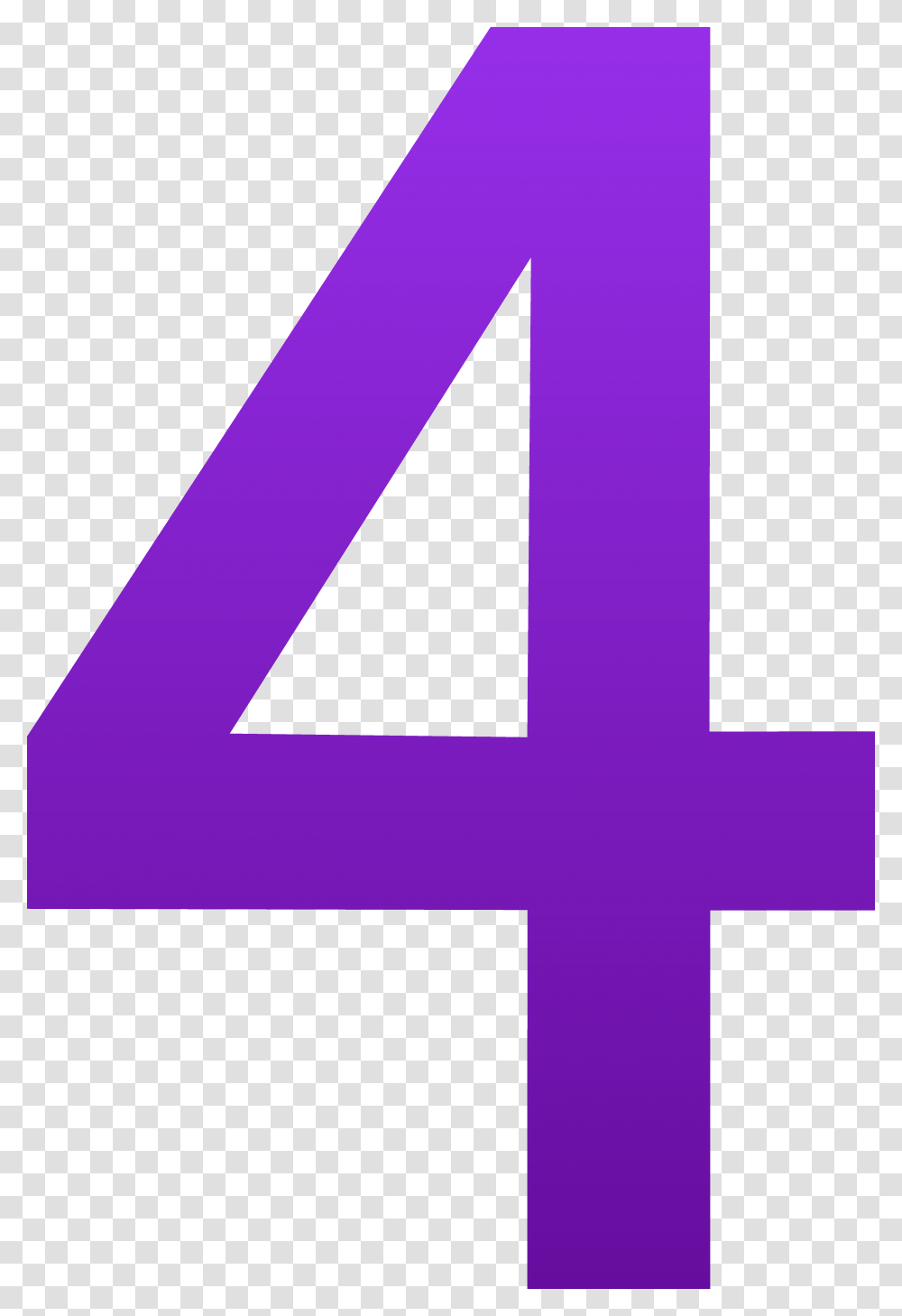 The Number Four, Alphabet, Cross Transparent Png