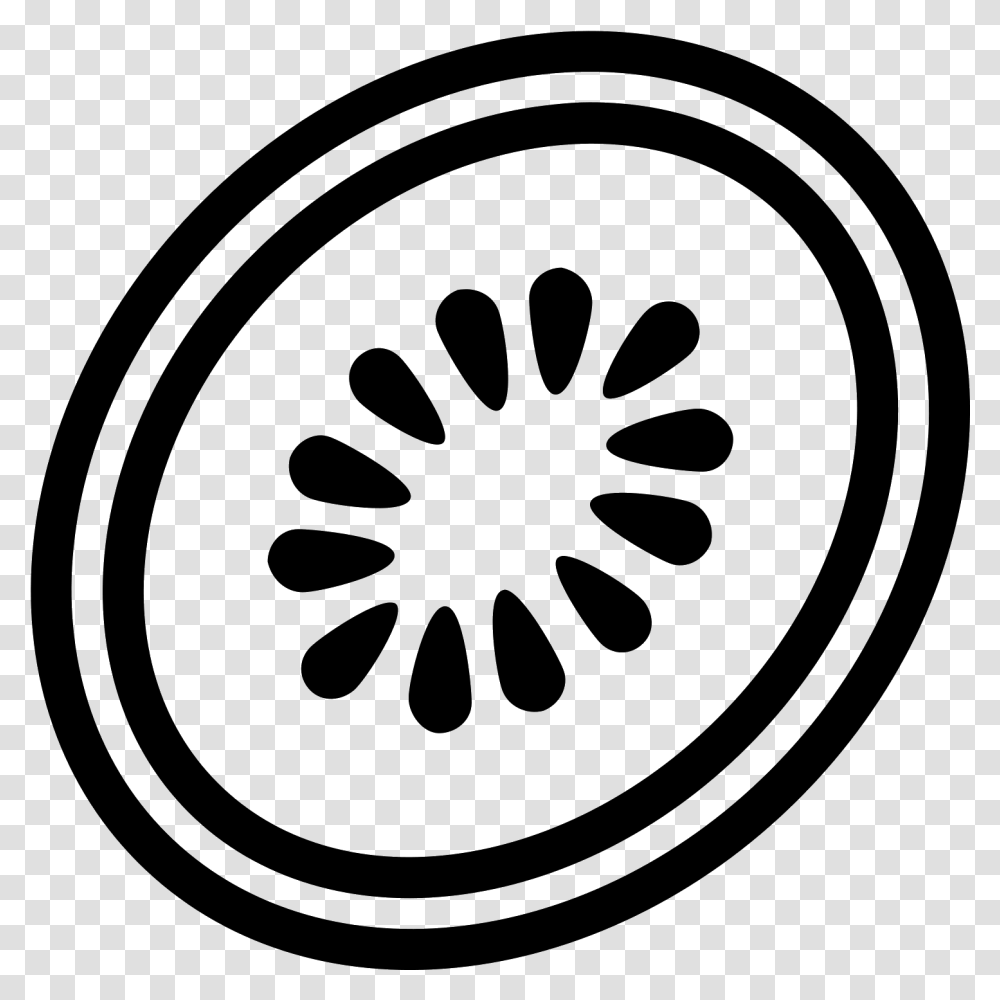 The Object Is An Oval Shape That Is Angled To The Right Black And White Kiwi, Gray, World Of Warcraft Transparent Png
