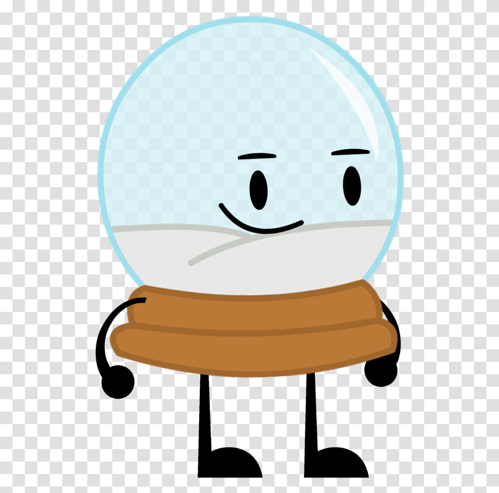 The Object Shows Community Wiki Bfdi Snowglobe, Helmet, Apparel, Animal Transparent Png
