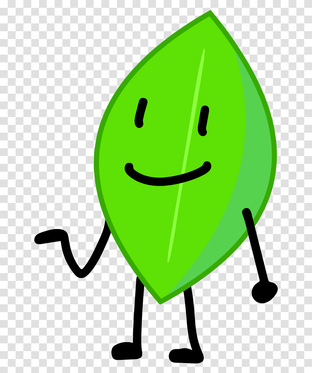 The Object Shows Community Wiki Leafy Bfb Beep, Plectrum, Plant, Green, Food Transparent Png