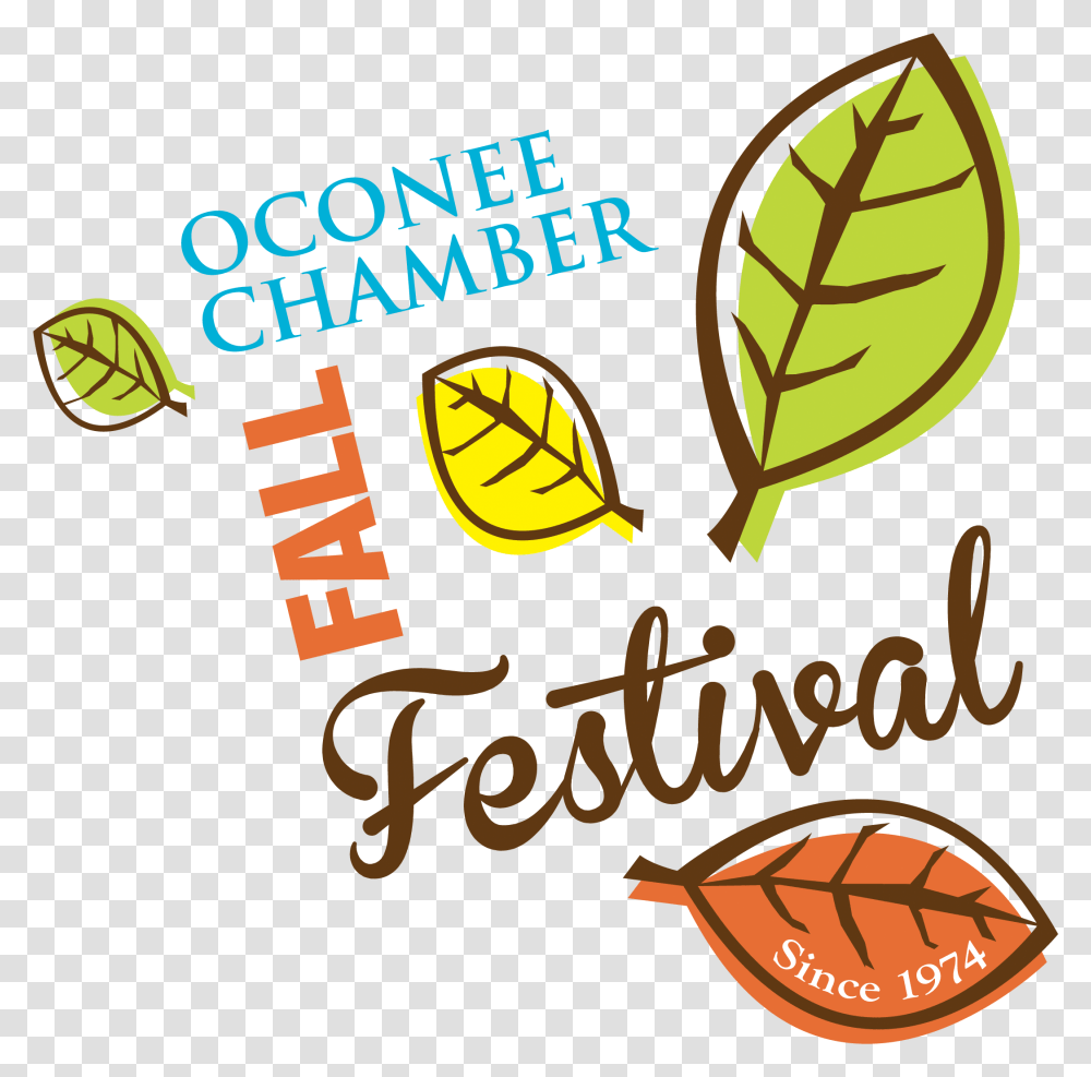 The Oconee Chamber Fall Festival In Historic Downtown, Label, Word, Vegetation Transparent Png