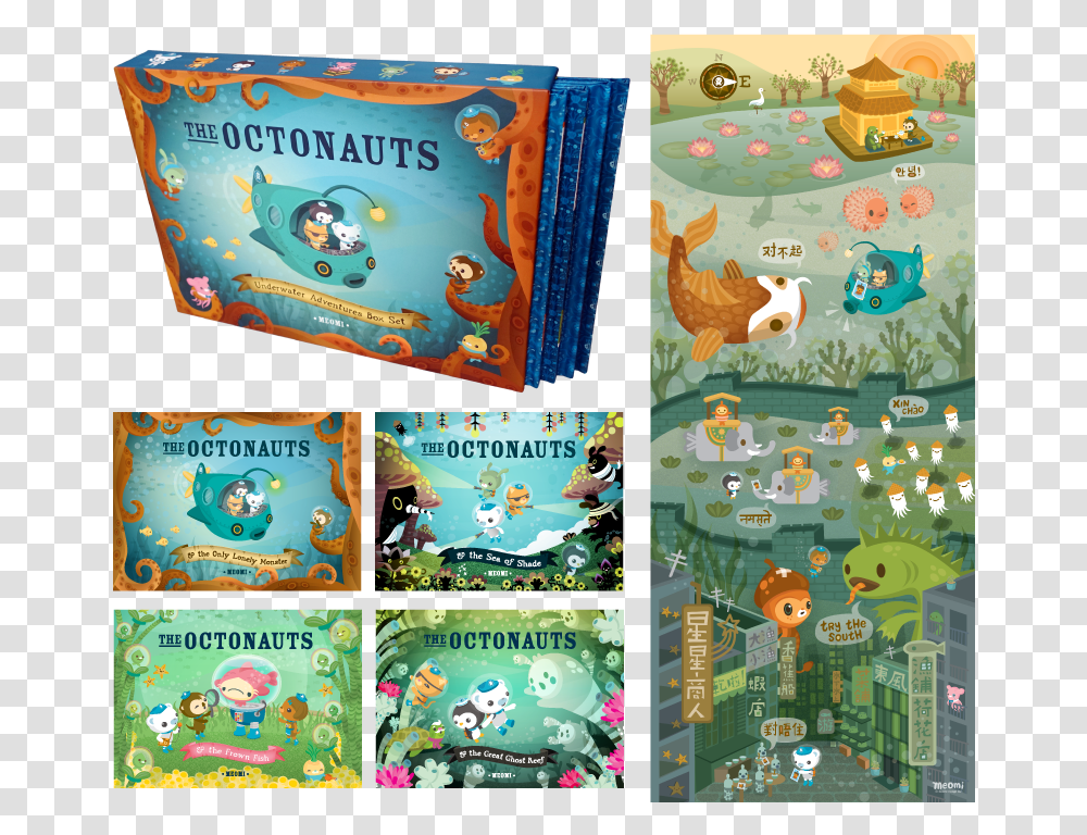 The Octonauts Underwater Adventures Box Set Octonauts Underwater Adventures Box Set, Game, Jigsaw Puzzle, Toy, Angry Birds Transparent Png