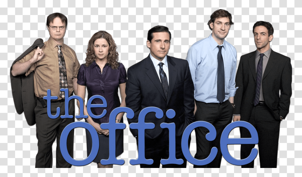 The Office Us Michael Dwight Jim Pam, Tie, Accessories, Person Transparent Png