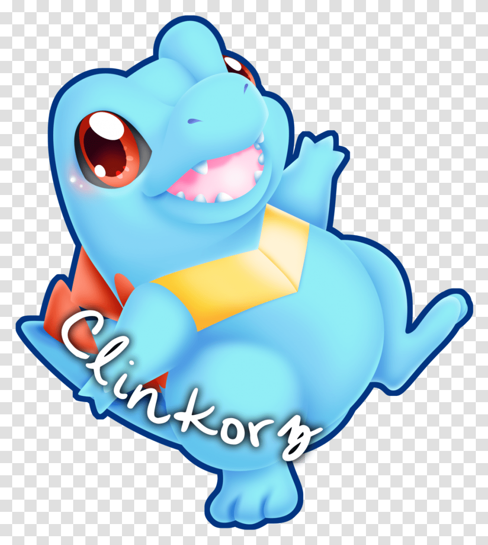 The Official Tumblr Of Clinkorz - New Totodile Wanted To Cartoon, Toy, Animal, Birthday Cake, Dessert Transparent Png