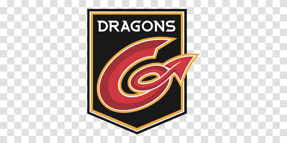 The Official Website Of Dragons Dragons Rugby Logo, Poster, Advertisement, Text, Flyer Transparent Png