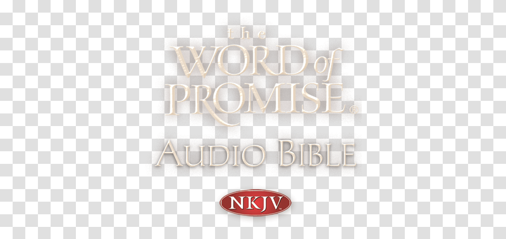 The Official Word Of Promise Audio Bible Website Language, Text, Alphabet, Poster, Advertisement Transparent Png