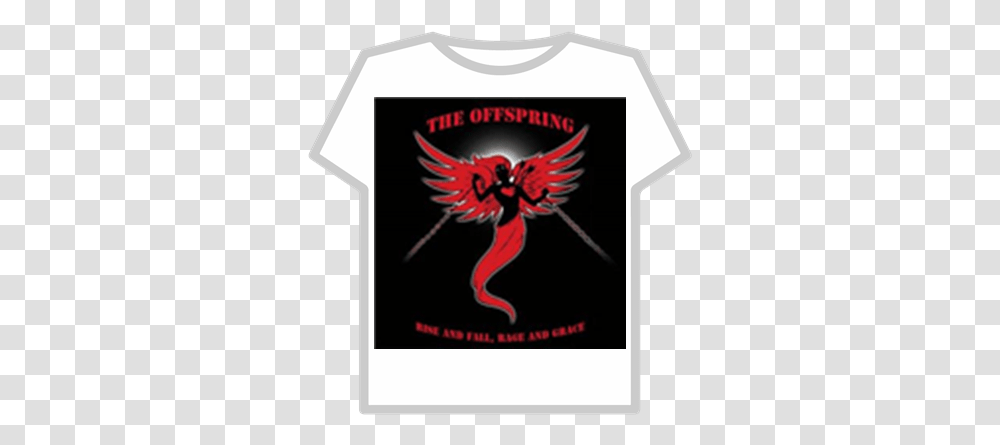 The Offspring T Shirt Roblox Offspring Rise And Fall Rage And Grace Tidal, Clothing, Apparel, T-Shirt, Symbol Transparent Png