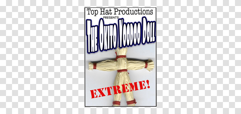 The Okito Voodoo Doll By Top Hat Productions Sold Out, Broom, Noodle, Pasta Transparent Png
