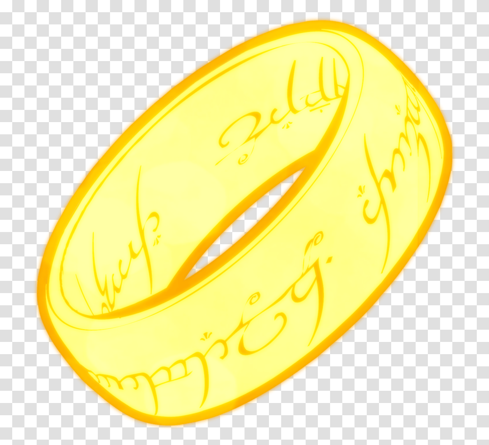 The One Ring Clip Art, Banana, Fruit, Plant, Food Transparent Png