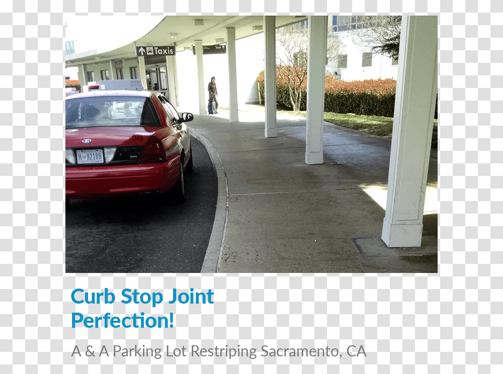 The Only Permanent Concrete Or Blacktop Joint Amp Crack Executive Car, Vehicle, Transportation, Person, License Plate Transparent Png
