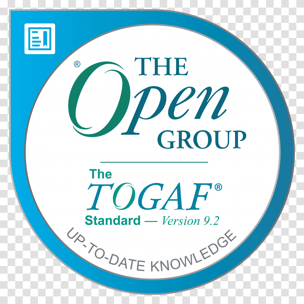 The Open Group Certified Togaf Essentials 2018, Label, Sticker, Logo Transparent Png
