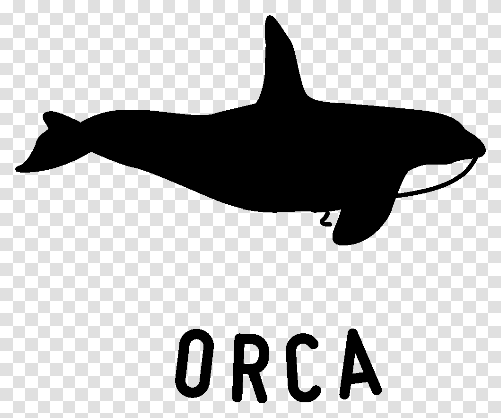 The Orca, Sea Life, Animal, Silhouette, Mammal Transparent Png