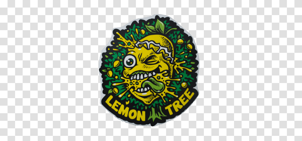 The Original Lemon Splat Sticker Life Lemon Tree Weed Stickers, Label, Text, Art, Nature Transparent Png