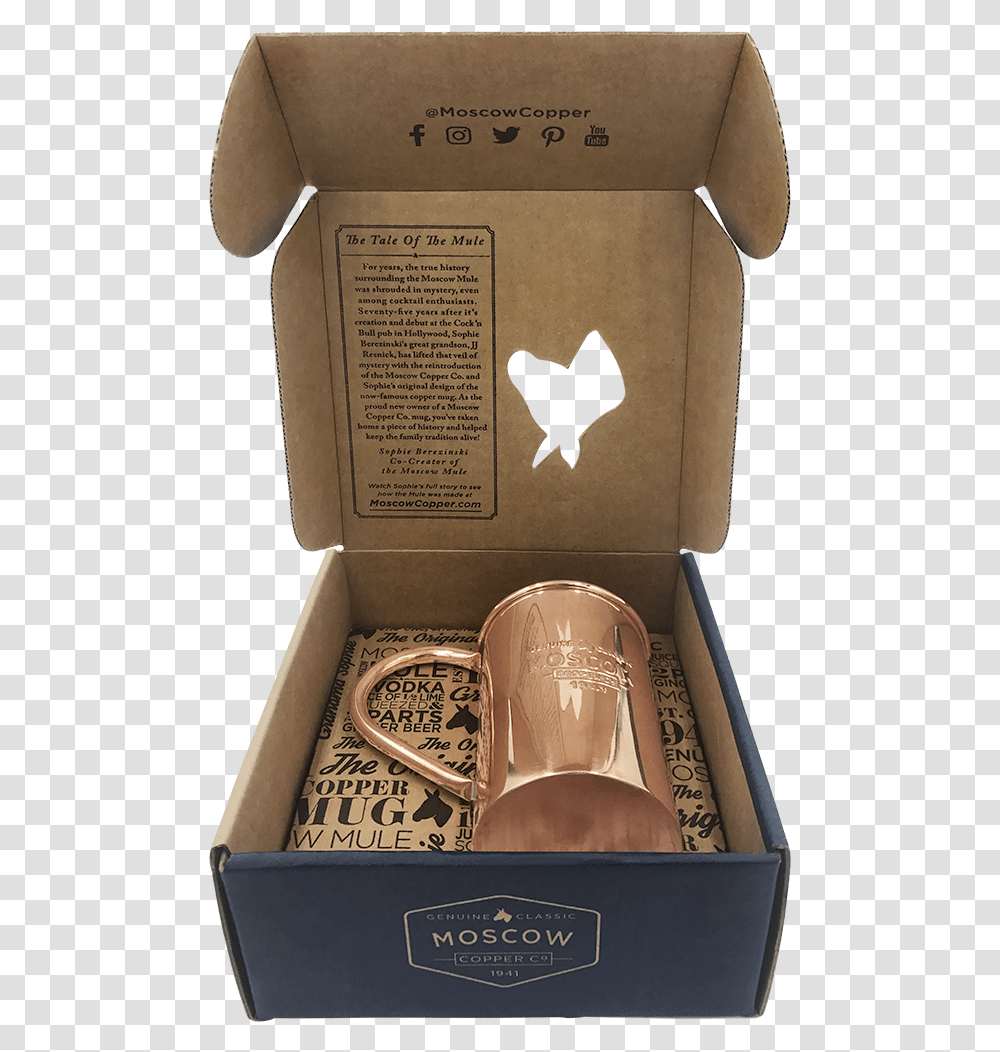 The Original Mug W Gift Box Beer Mug Packaging, Bird, Animal, Furniture Transparent Png