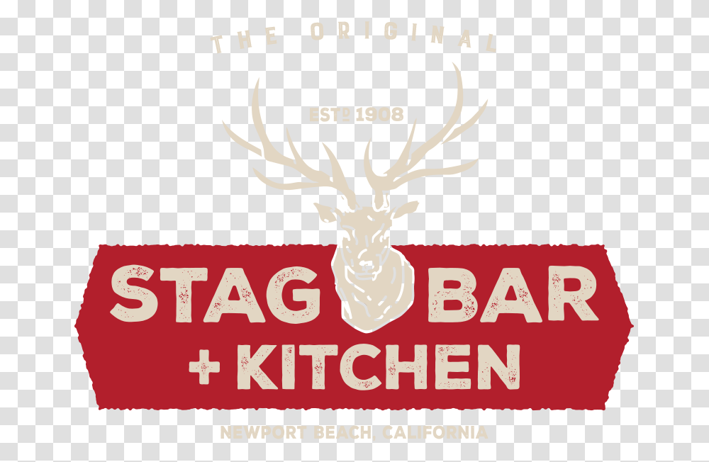 The Original Stag Bar Kitchen Label, Antler, Logo, Trademark Transparent Png